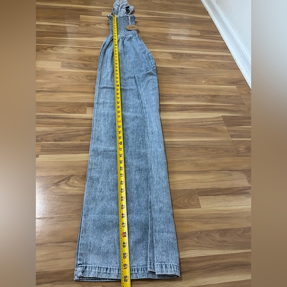 🟣Blue Smocked Jumpsuit🟣 - Picture 9 of 10